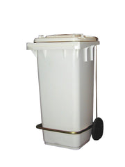 Poubelle à pédale 120 litres 480x550x920 mm Combisteel - Poubelle à Pédale professionnel CHR - matériel cuisine pro - Cuistéo