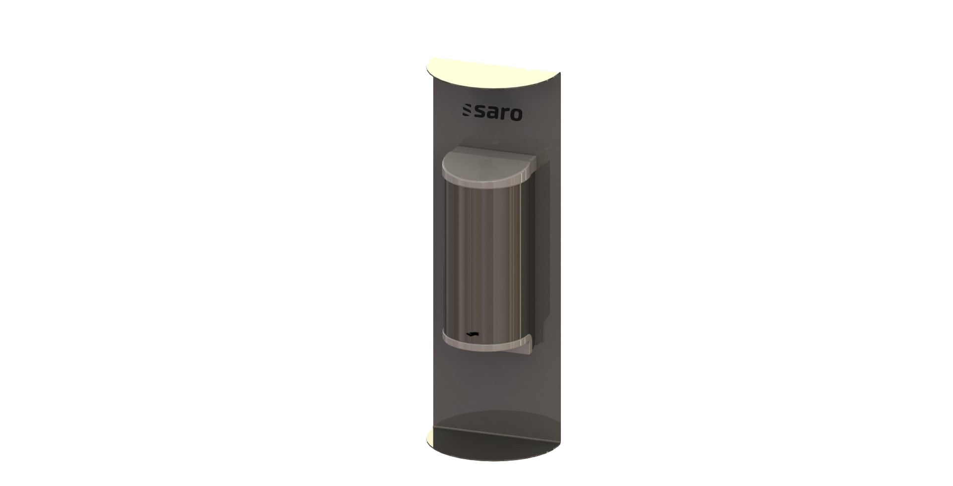 Distributeur désinfectant DIANA - Acier inoxydable - 4 piles AA - Montage mural Saro - Protection Sanitaire professionnel CHR - matériel cuisine pro - Cuistéo