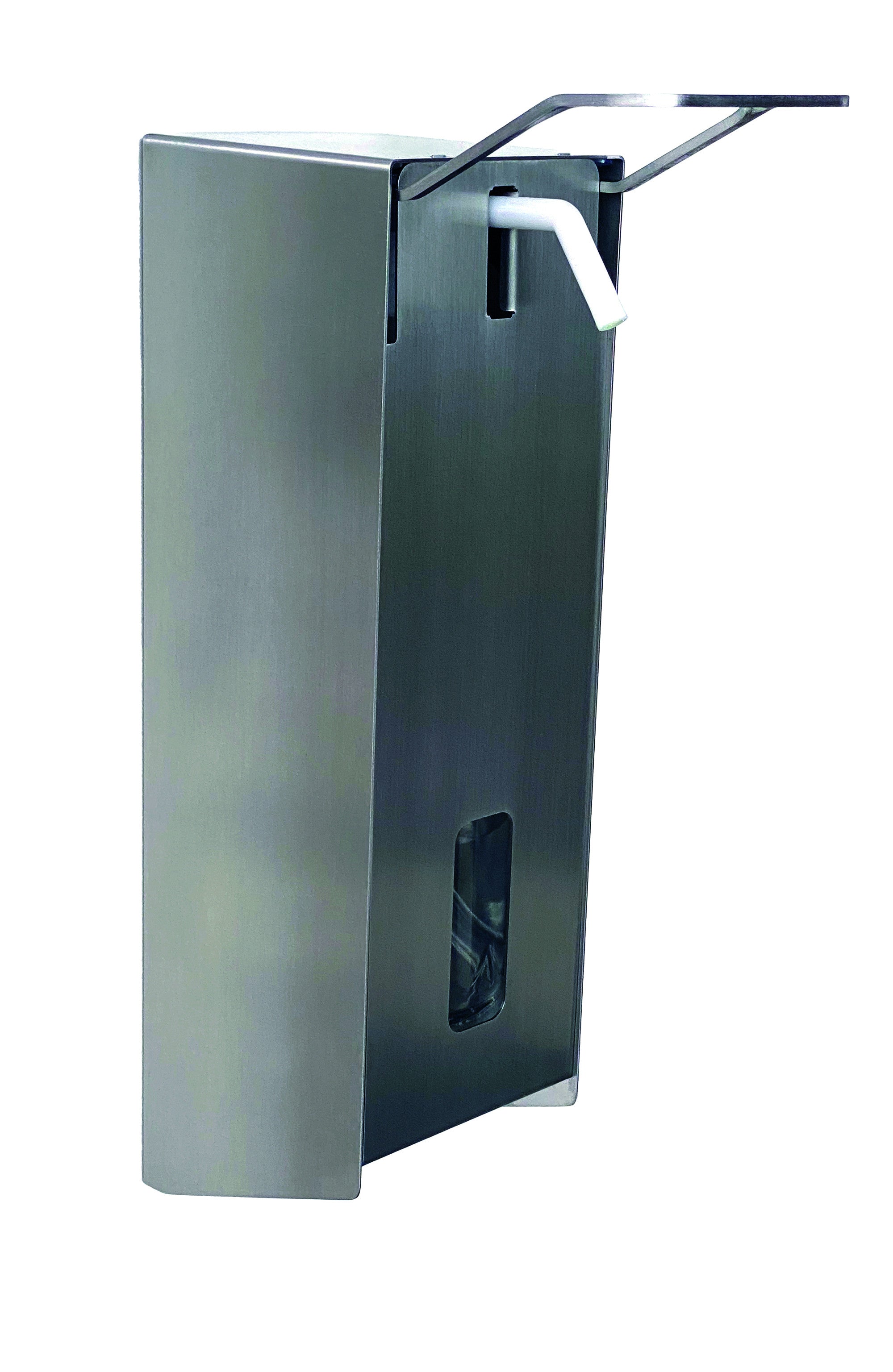 Distributeur désinfectant CAROLINA - Levier - 1L - 4 piles AA - Mural ou sur pied Saro - Protection Sanitaire professionnel CHR - matériel cuisine pro - Cuistéo