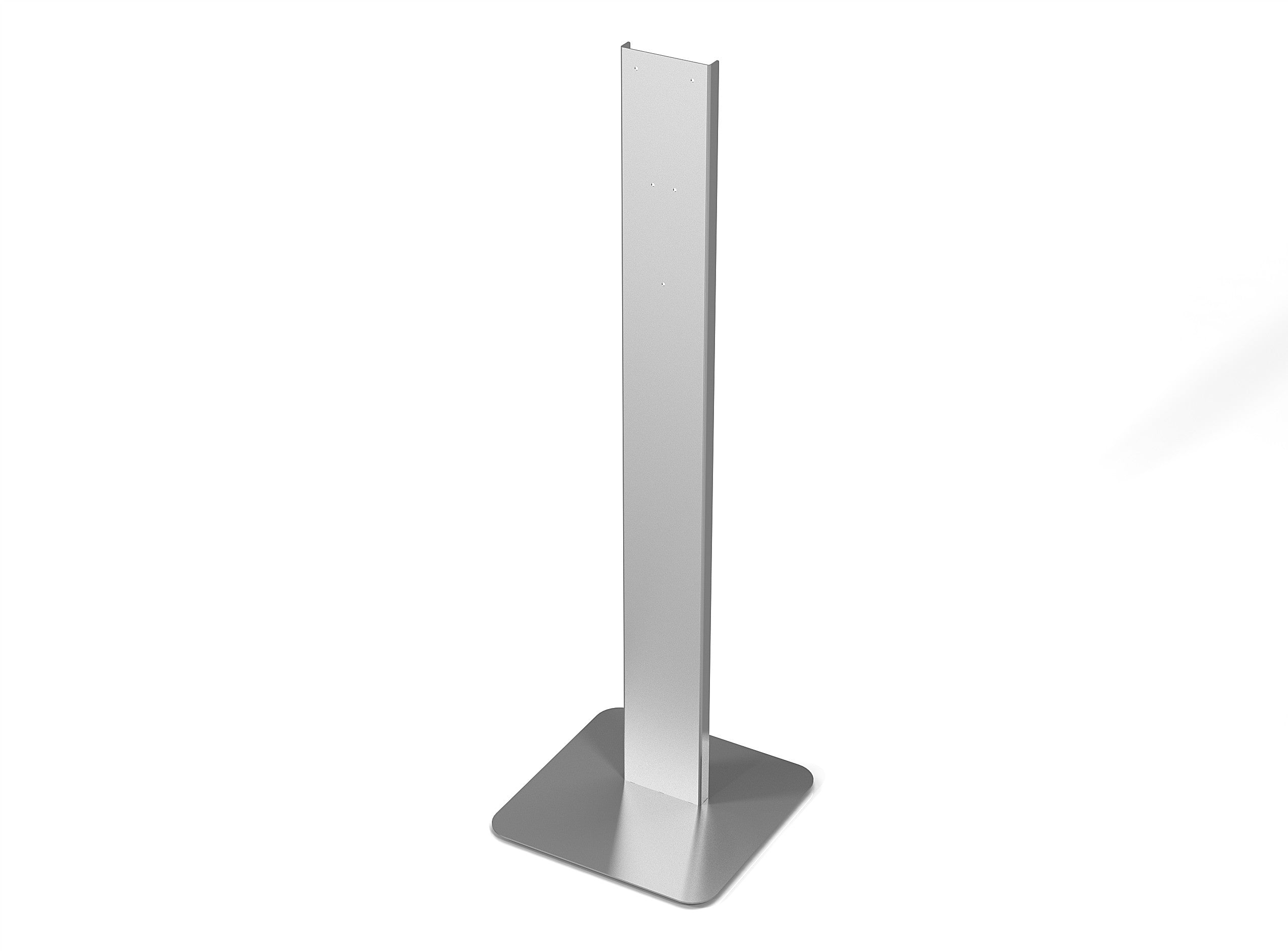 Distributeur de désinfectant et savon sur colonne - commande coudée 160x30x1418 mm Combisteel - vue 3 - Protection Sanitaire pro CHR - Cuistéo