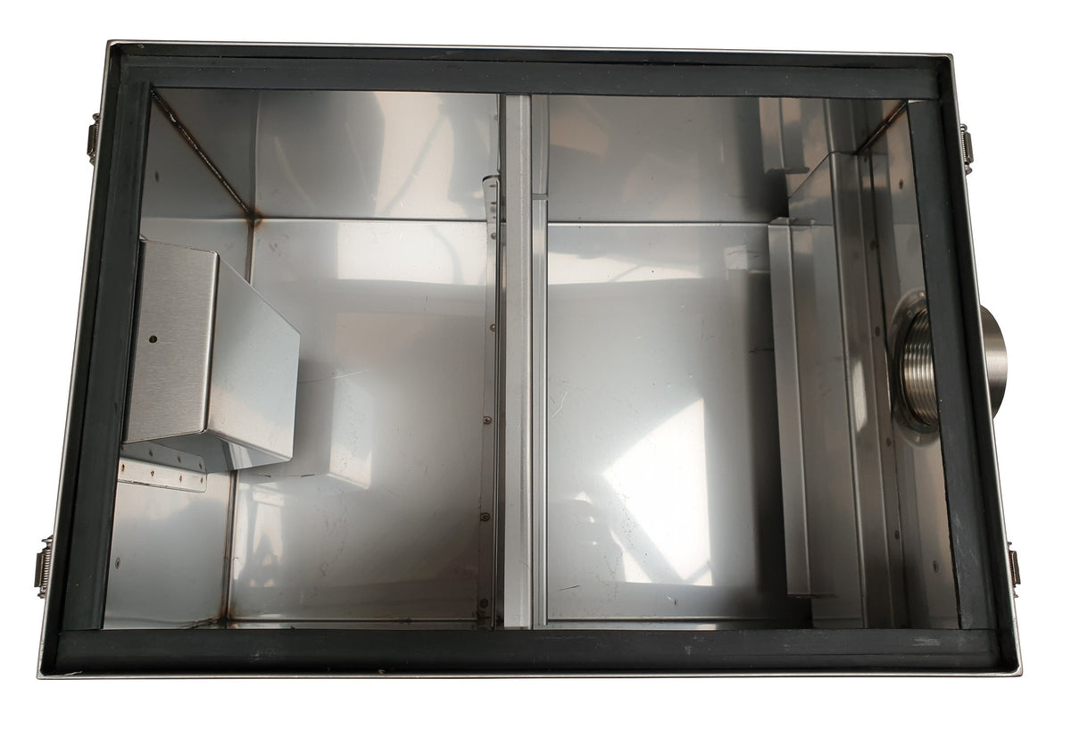 Séparateur de graisse inox 38l 380x380x290 mm Combisteel - vue 4 - Bac à Graisse pro CHR - Cuistéo