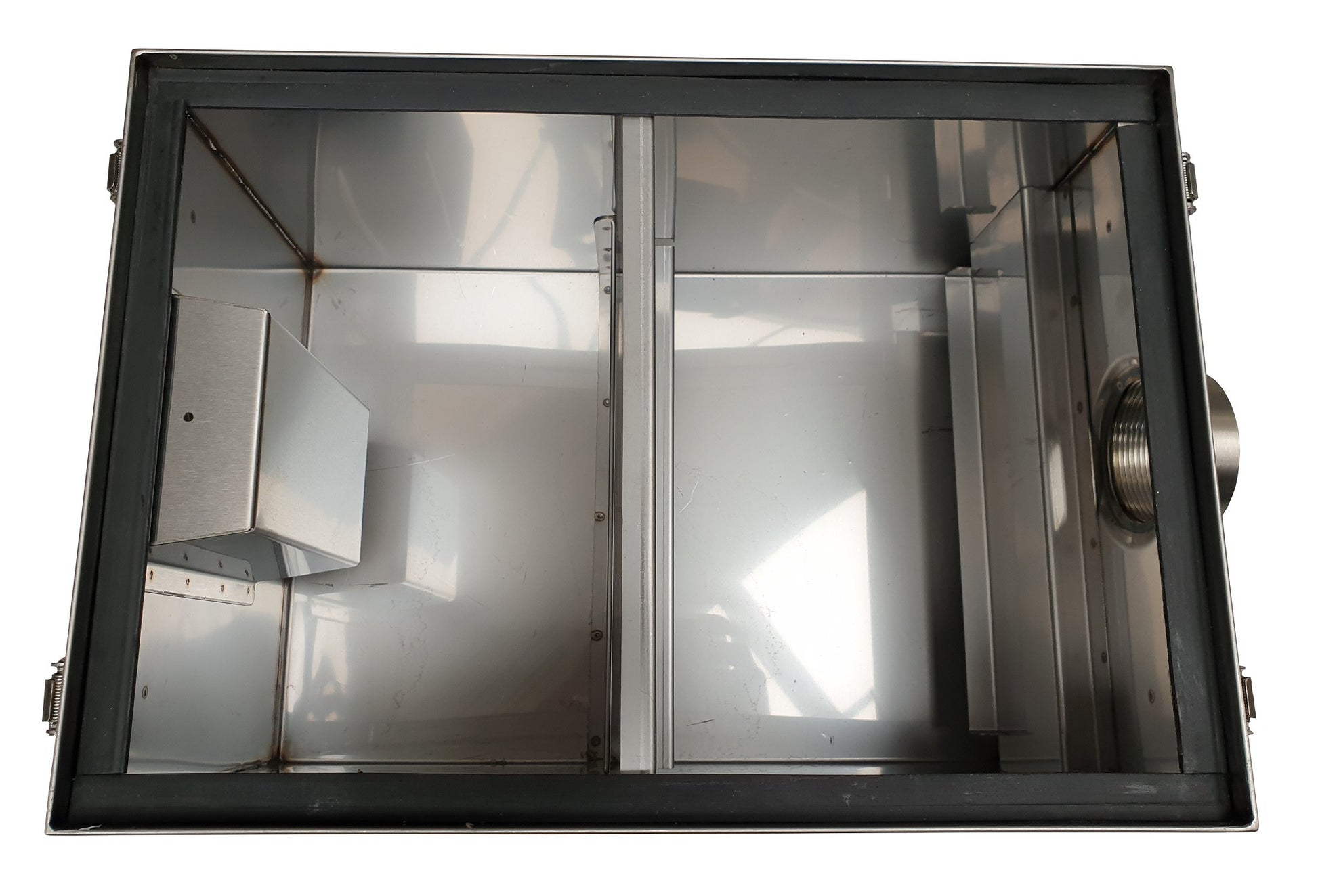 Séparateur de graisse inox 140 litres 800x500x370 mm Combisteel - vue 4 - Bac à Graisse pro CHR - Cuistéo