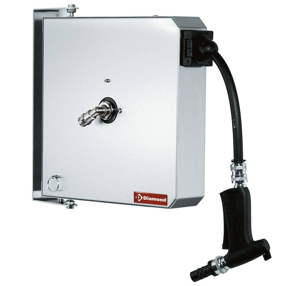 Poste de nettoyage enrouleur mural auto 6 m - Diamond