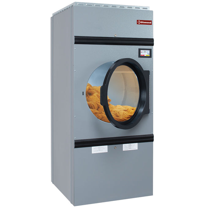 Séchoir rotation alternée gaz capacité 34kg - Diamond