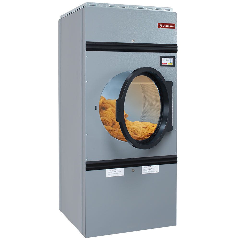 Séchoir rotation alternée gaz capacité 18kg - Diamond