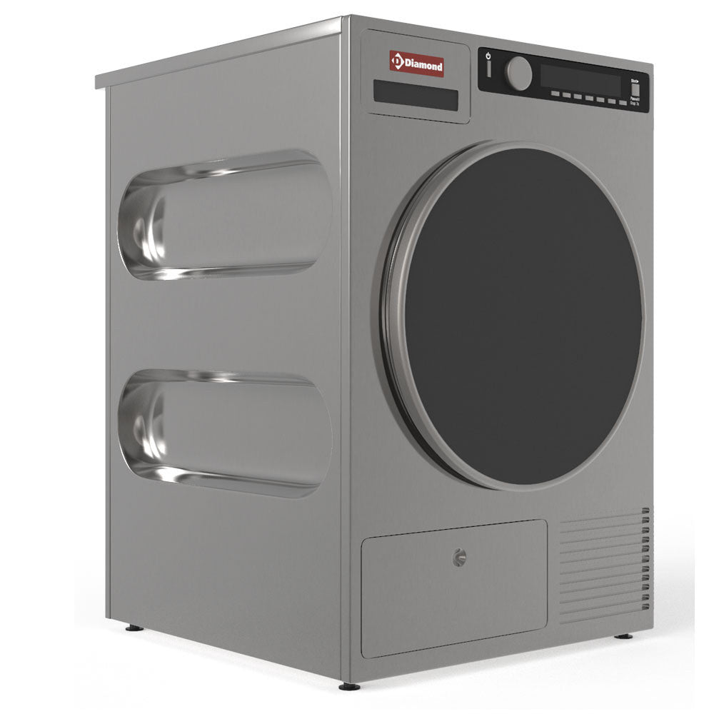 Sèche - linge inox - titanium à condenseur 6.5 kg - Diamond