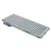Caniveau de sol acier inox 900x300mm - Diamond