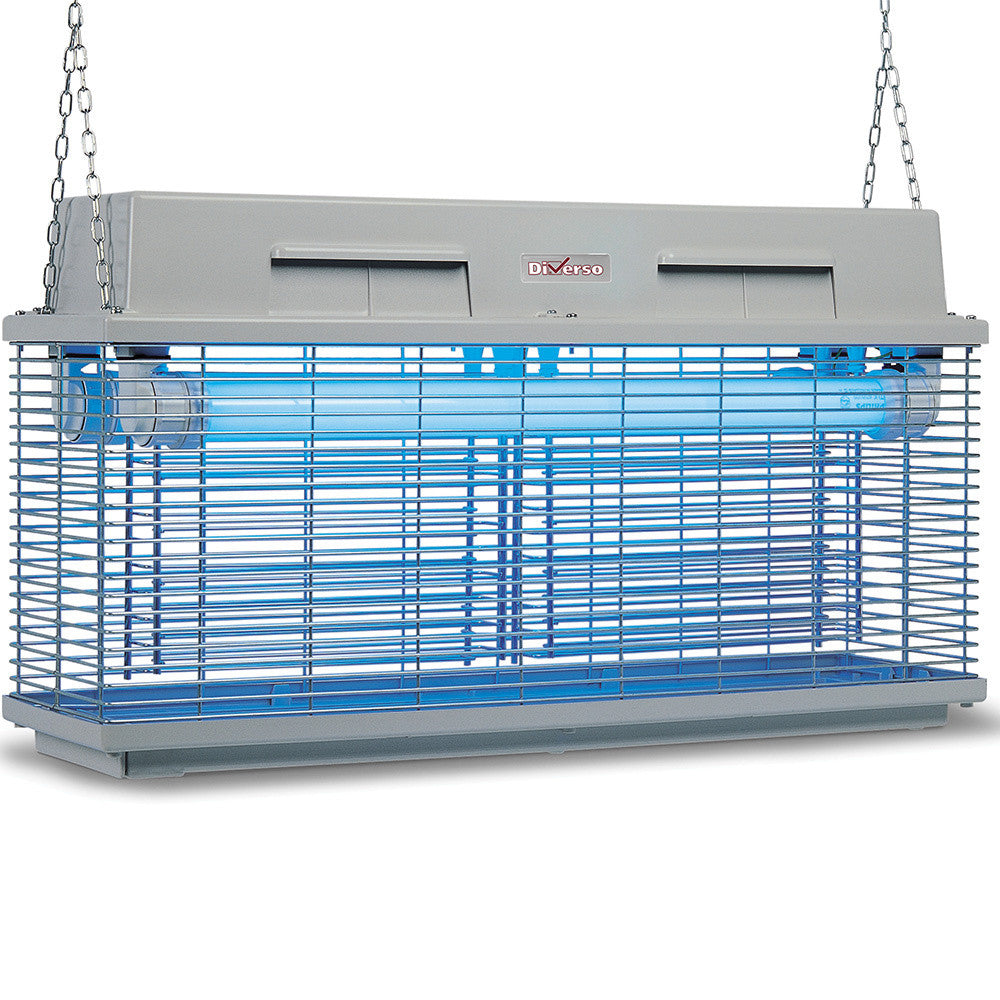 Désinsectiseur électrique, lampes UV-A (2x 20 W) - Diverso