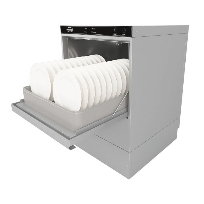 Lave vaisselle à chargement frontal 30 paniers/heure 572x616x342 mm 35 L 3.6 kW Combisteel - vue 3 - Lave-vaisselle pro CHR - Cuistéo