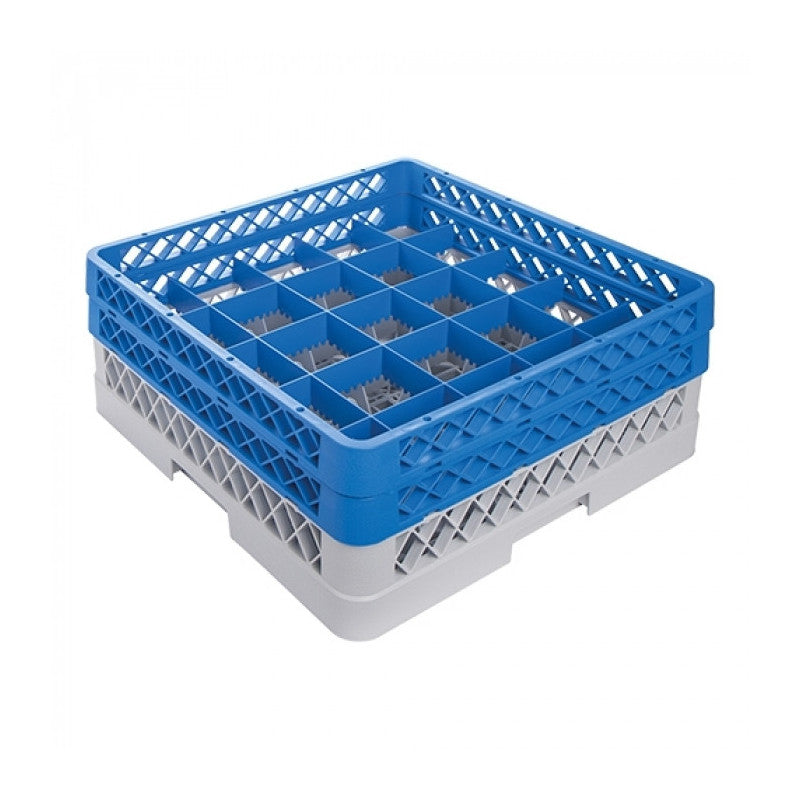 Panier à verres s/pieds 99 mm x 500 H. 160 mm - Caterracks