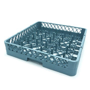 Panier à assiettes pour lave-vaisselle - 50 x 50 cm - 25 compartiments Maxima - Casier de lavage professionnel CHR - matériel cuisine pro - Cuistéo