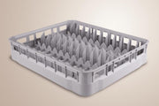 Panier à assiettes pour lave-vaisselle - 50 x 60 cm - 24 compartiments Maxima - Casier de lavage professionnel CHR - matériel cuisine pro - Cuistéo