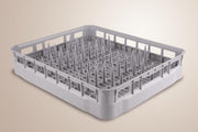 Panier à assiettes pour lave-vaisselle - 50 x 60 cm - 9 compartiments Maxima - Casier de lavage professionnel CHR - matériel cuisine pro - Cuistéo