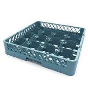 Panier en verre pour lave-vaisselle - 50 x 50 cm - 16 compartiments Maxima - Casier de lavage professionnel CHR - matériel cuisine pro - Cuistéo