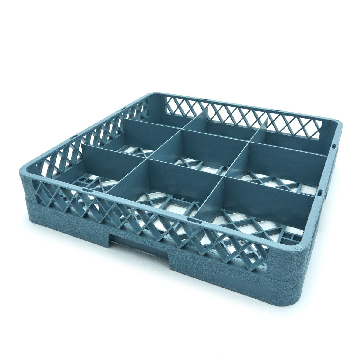 Panier en verre pour lave-vaisselle - 50 x 50 cm - 9 compartiments Maxima - Casier de lavage professionnel CHR - matériel cuisine pro - Cuistéo