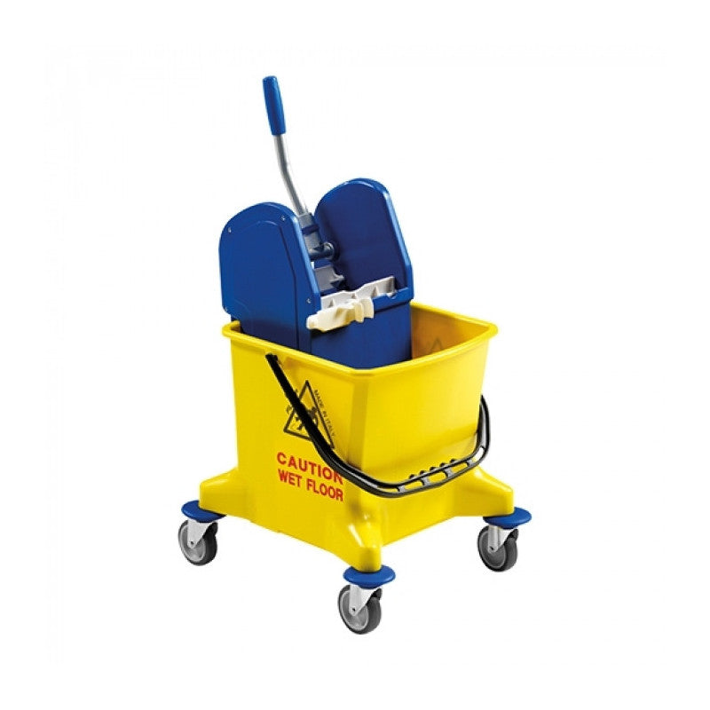 Chariot de nettoyage 25 L avec essoreuse - Réf. 600095 - DENOX