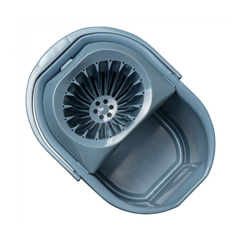 Seau sur roue avec essoreuse 16 L - Denox