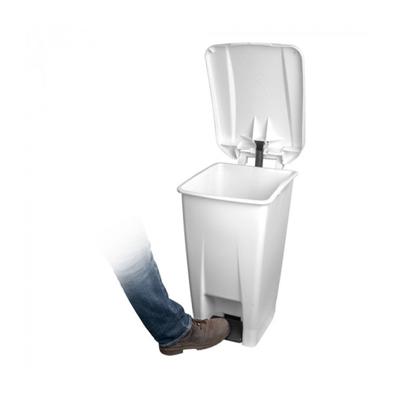 Poubelle 700 x 490 mm à pédale 60 L - Denox