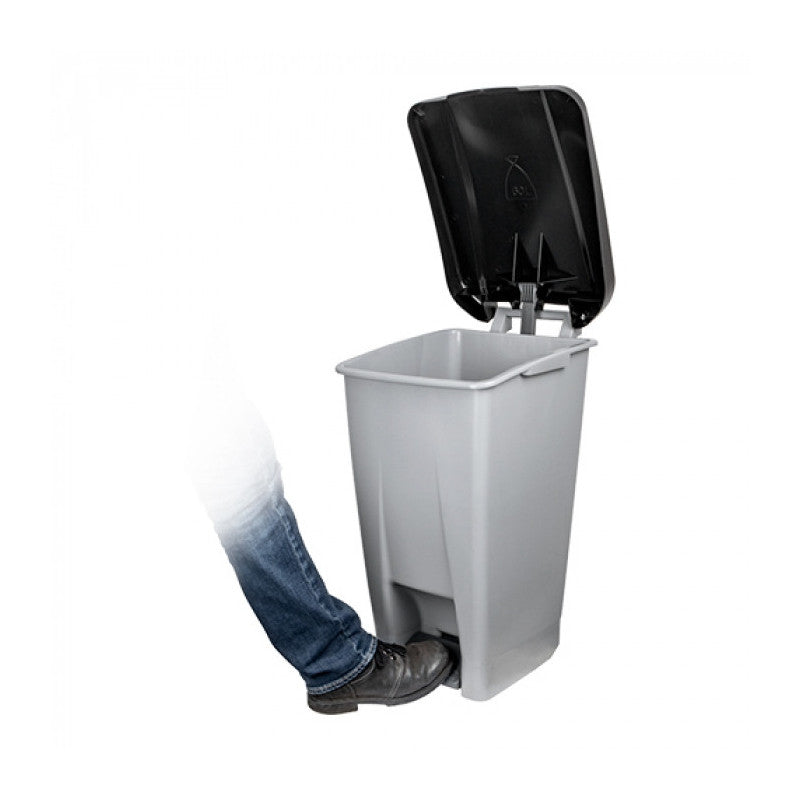 Poubelle 700 x 490mm à pédale 60 L - Denox