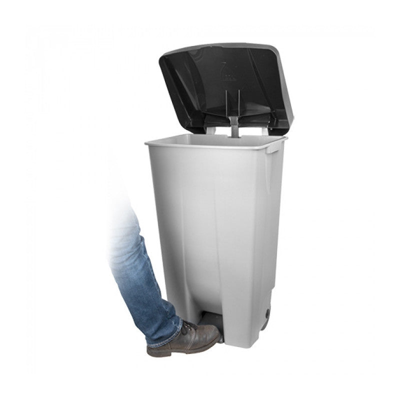 Poubelle à pédale 120 L - Denox