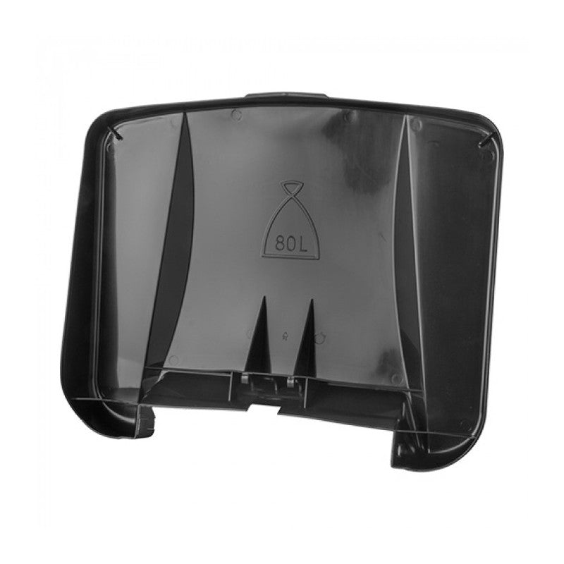 Couvercle noir pour poubelle 80 L - Denox