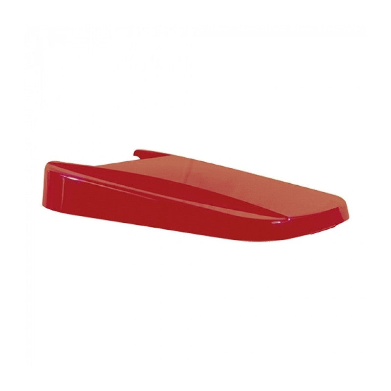 Couvercle poubelle en polypropylène rouge - Denox