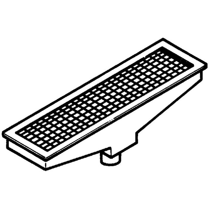 Bassin avec siphon vertical - Inox - 80 cm - MAGISTRA PLUS 900 - Arilex