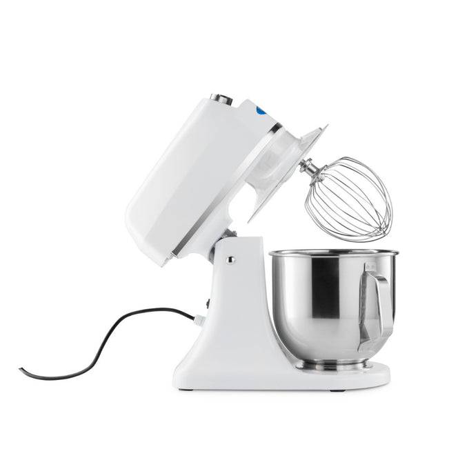 Mixer planétaire - 7L - Jusqu'à 2kg de pâte - Blanc 350 W Maxima - vue 12 - Batteur-mélangeur pro CHR - Cuistéo