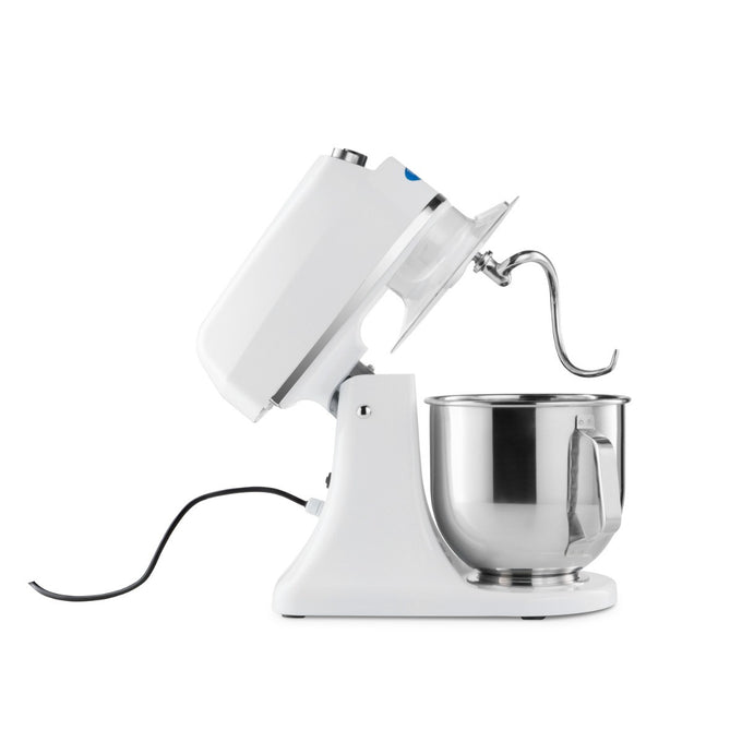 Mixer planétaire - 7L - Jusqu'à 2kg de pâte - Blanc 350 W Maxima - vue 13 - Batteur-mélangeur pro CHR - Cuistéo