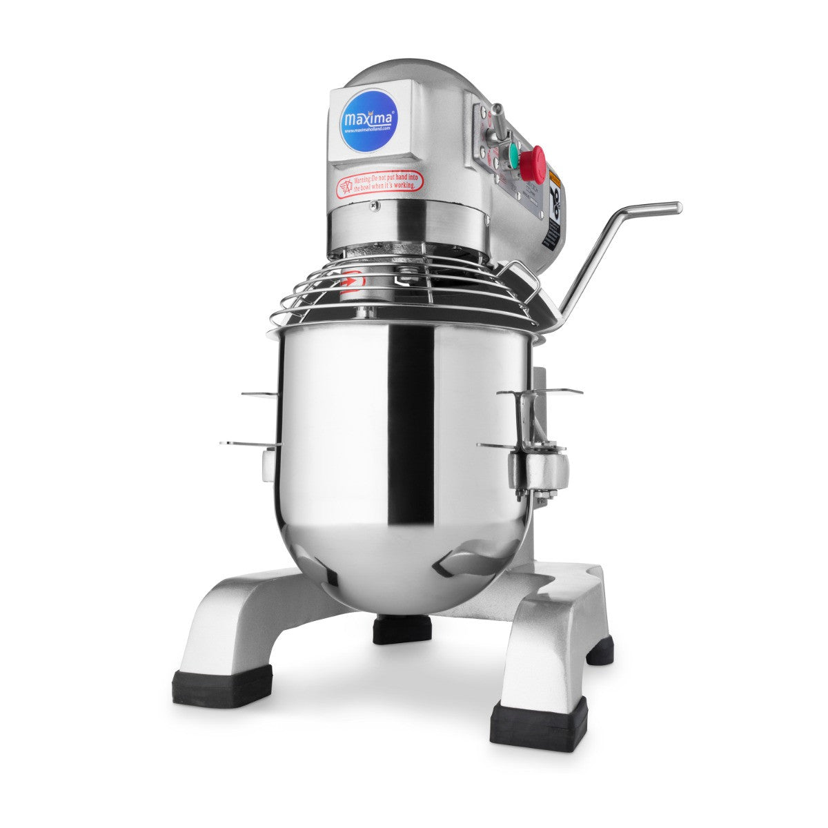 Mixer Planétaire - 10 L - Jusqu'à 5 kg de Pâte - 3 Vitesses 550 W Maxima - Batteur-mélangeur professionnel CHR - matériel cuisine pro - Cuistéo