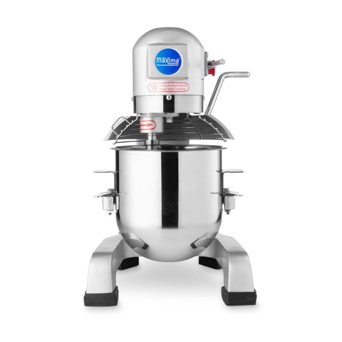 Mixer Planétaire - 10 L - Jusqu'à 5 kg de Pâte - 3 Vitesses 550 W Maxima - vue 3 - Batteur-mélangeur pro CHR - Cuistéo