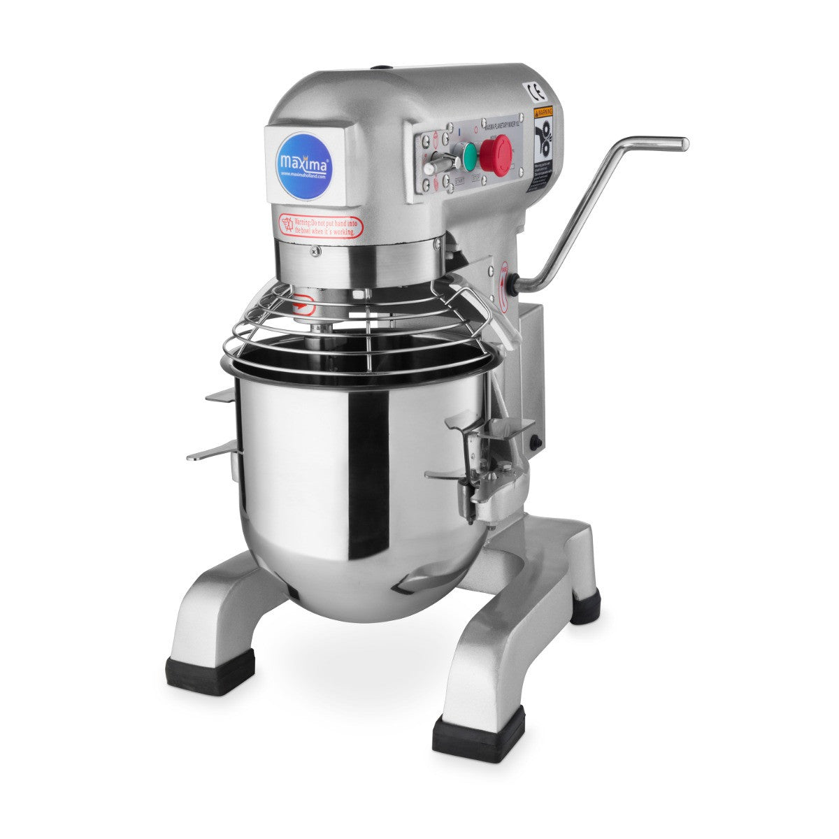 Mixer Planétaire - 10 L - Jusqu'à 5 kg de Pâte - 3 Vitesses 550 W Maxima - vue 8 - Batteur-mélangeur pro CHR - Cuistéo