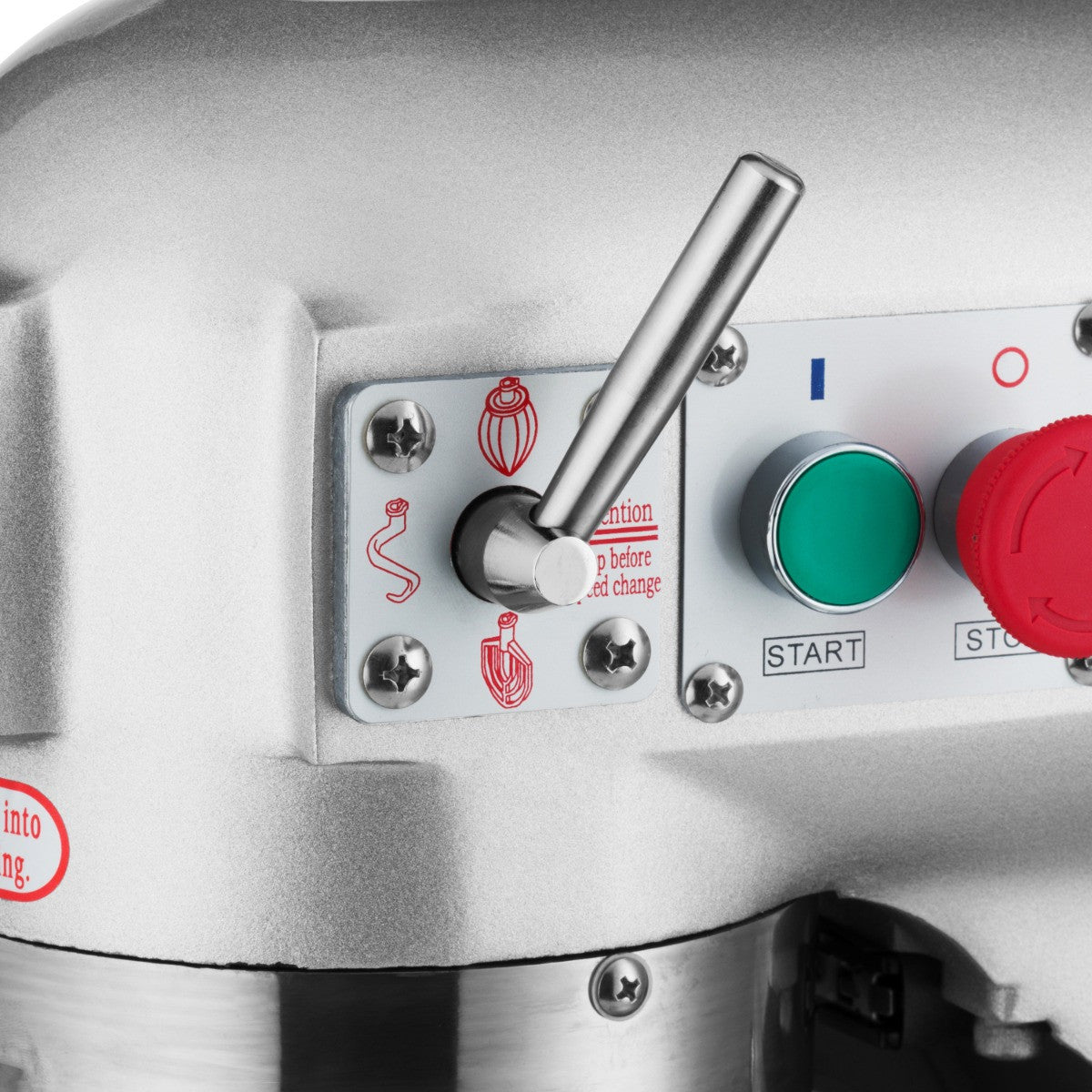 Mixer Planétaire - 10 L - Jusqu'à 5 kg de Pâte - 3 Vitesses 550 W Maxima - vue 10 - Batteur-mélangeur pro CHR - Cuistéo