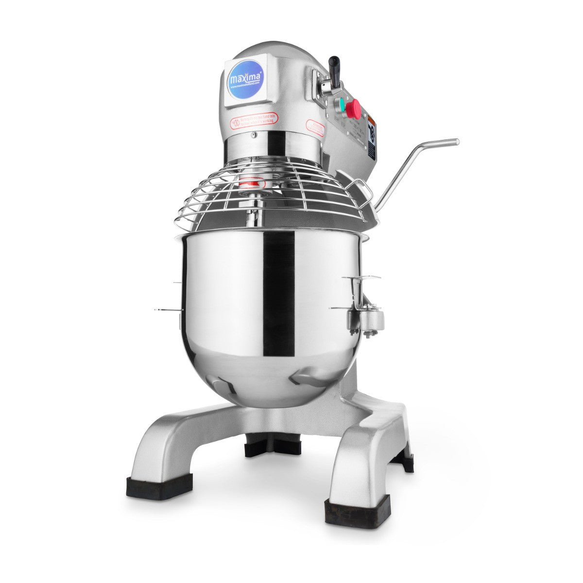 Mixer Planétaire 20L - Jusqu'à 10kg de pâte - 3 vitesses 750 W Maxima - Batteur-mélangeur professionnel CHR - matériel cuisine pro - Cuistéo