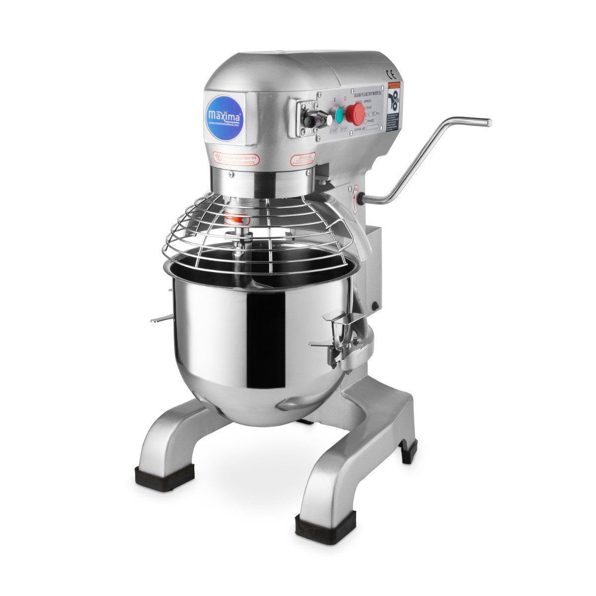 Mixer Planétaire 20L - Jusqu'à 10kg de pâte - 3 vitesses 750 W Maxima - vue 8 - Batteur-mélangeur pro CHR - Cuistéo