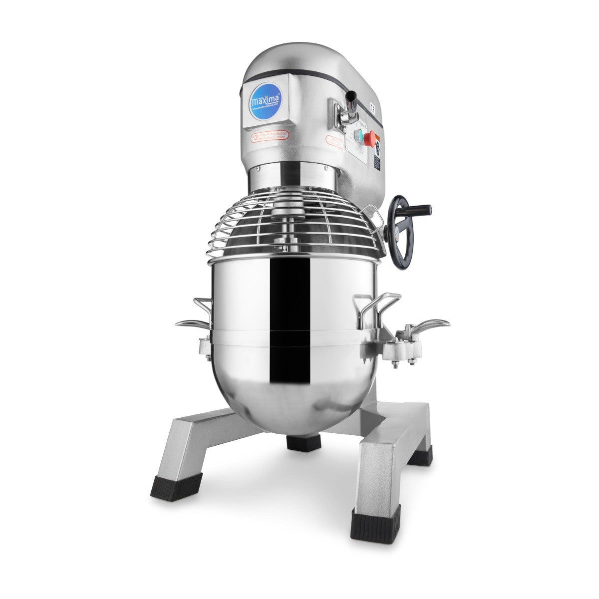 Mixer Planétaire - 40L - Jusqu'à 20kg de Pâte - 3 Vitesses 1500 W Maxima - Batteur-mélangeur professionnel CHR - matériel cuisine pro - Cuistéo