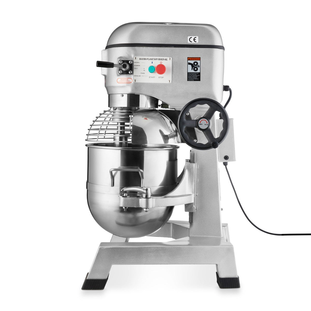 Mixer Planétaire - 40L - Jusqu'à 20kg de Pâte - 3 Vitesses 1500 W Maxima - vue 3 - Batteur-mélangeur pro CHR - Cuistéo