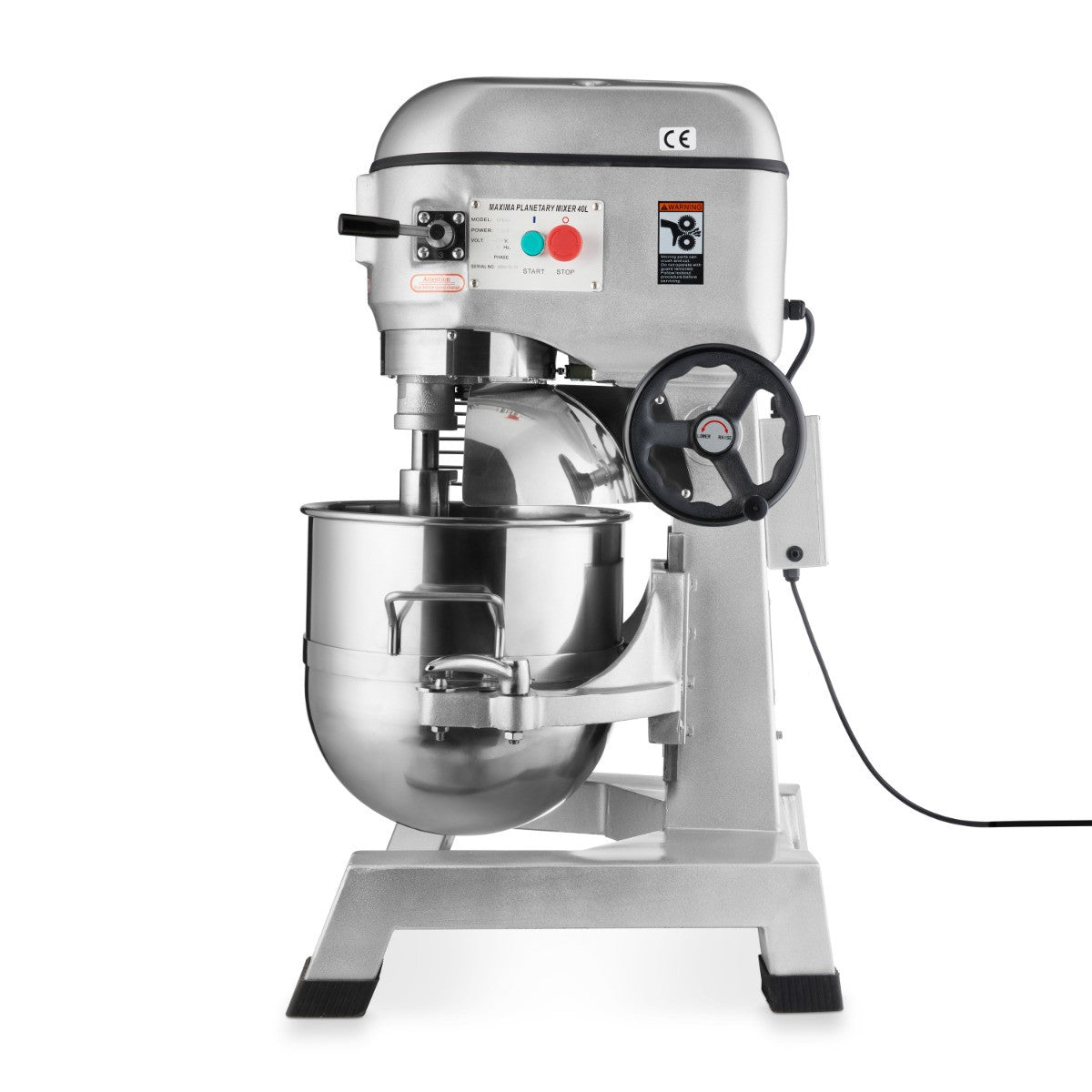 Mixer Planétaire - 40L - Jusqu'à 20kg de Pâte - 3 Vitesses 1500 W Maxima - vue 4 - Batteur-mélangeur pro CHR - Cuistéo
