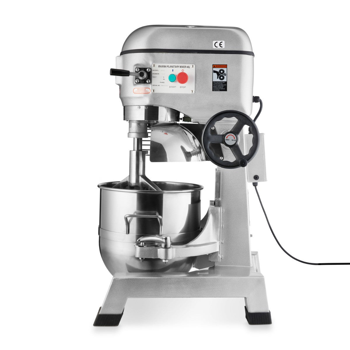 Mixer Planétaire - 40L - Jusqu'à 20kg de Pâte - 3 Vitesses 1500 W Maxima - vue 5 - Batteur-mélangeur pro CHR - Cuistéo