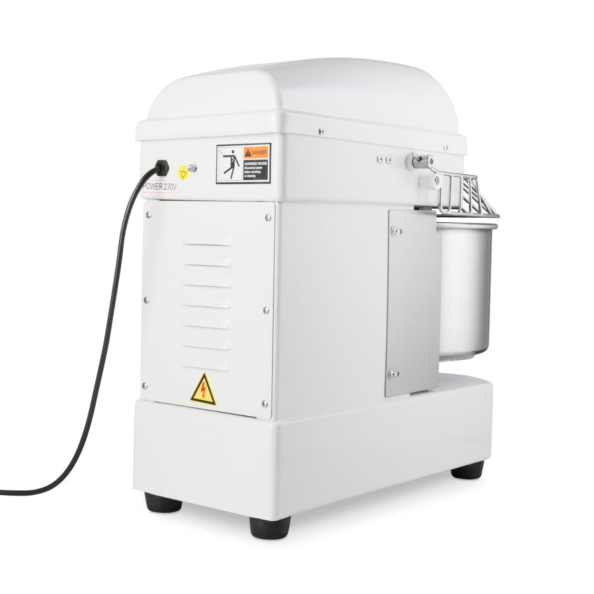 Pétrin professionnel 10 litres - 6kg 650 W Maxima - vue 5 - Pétrin spirale pro CHR - Cuistéo