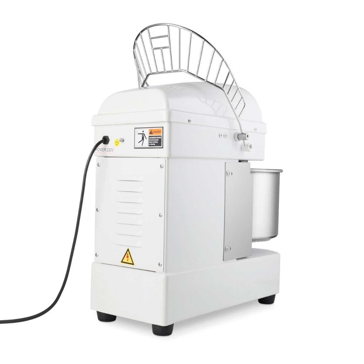 Pétrin professionnel 10 litres - 6kg 650 W Maxima - vue 6 - Pétrin spirale pro CHR - Cuistéo