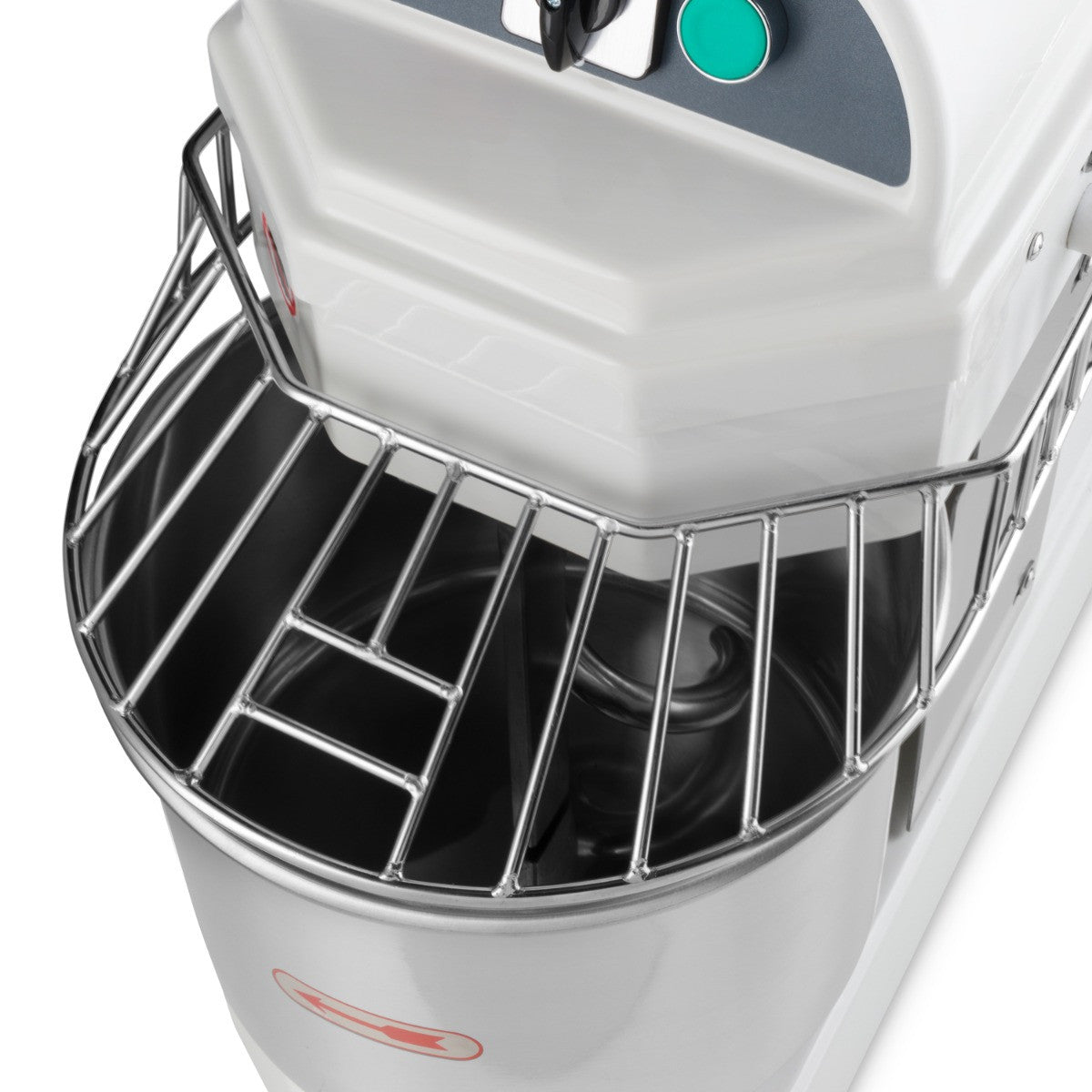 Pétrin professionnel 10 litres - 6kg 650 W Maxima - vue 8 - Pétrin spirale pro CHR - Cuistéo