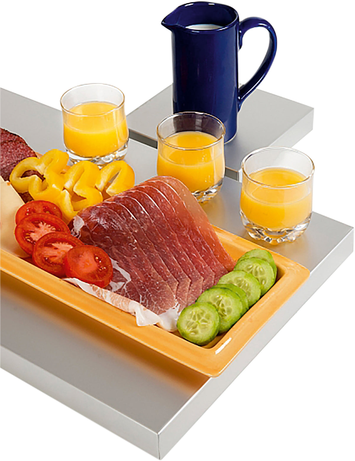 Plaque de refroidissement modèle STAY COOL GN 1/2 - Accessoires Réfrigération - L 325 x P 265 x H 36 mm - Saro