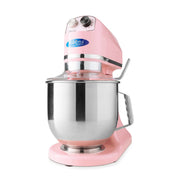 Mixer planétaire - 7L - Jusqu'à 2kg de pâte - Rose 350 W Maxima - Batteur-mélangeur professionnel CHR - matériel cuisine pro - Cuistéo