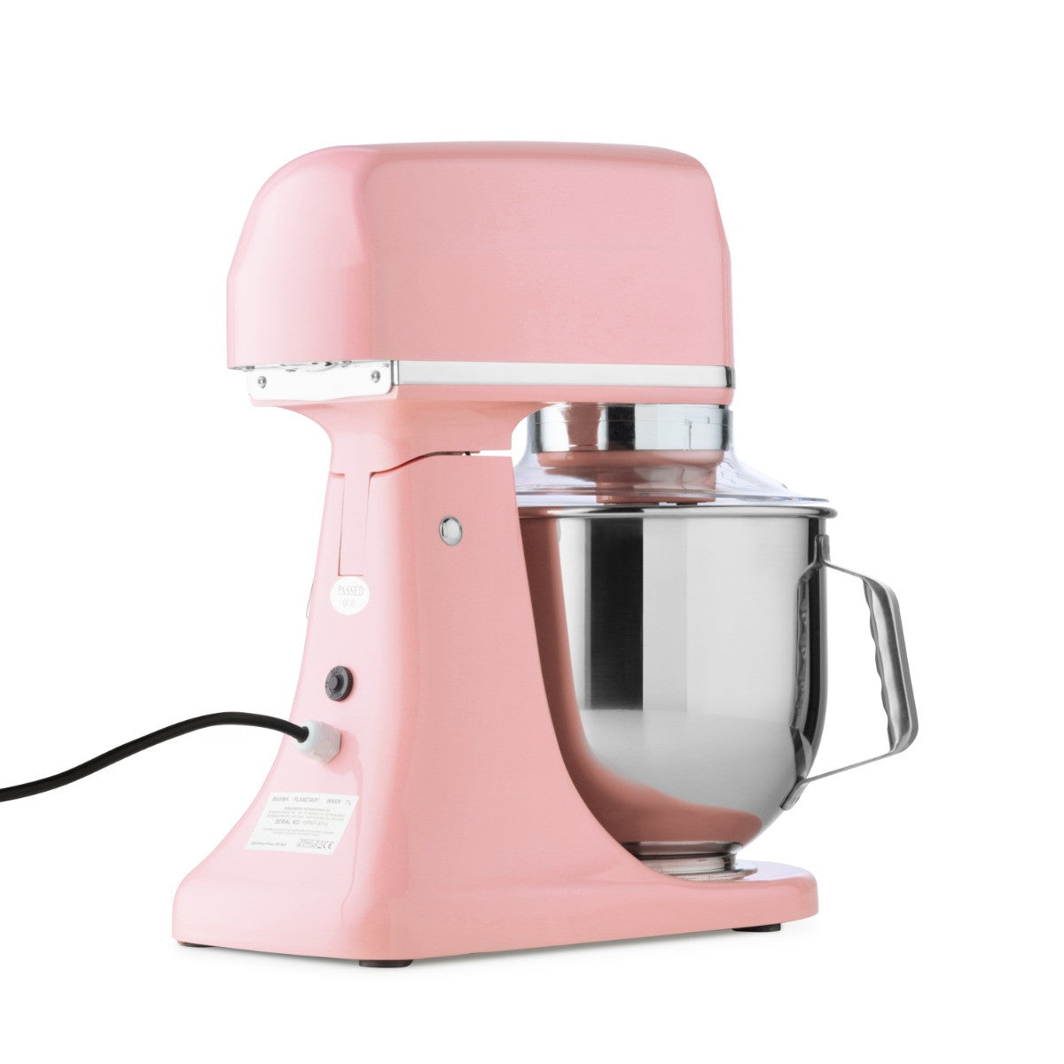 Mixer planétaire - 7L - Jusqu'à 2kg de pâte - Rose 350 W Maxima - vue 4 - Batteur-mélangeur pro CHR - Cuistéo