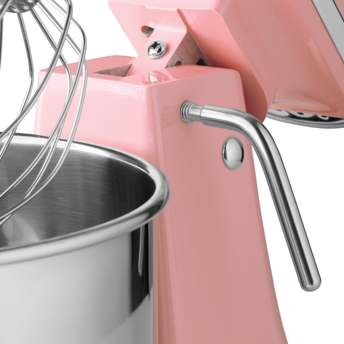 Mixer planétaire - 7L - Jusqu'à 2kg de pâte - Rose 350 W Maxima - vue 6 - Batteur-mélangeur pro CHR - Cuistéo