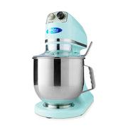 Mixer planétaire - 7 L - Jusqu'à 2 kg de pâte - Bleu 350 W Maxima - Batteur-mélangeur professionnel CHR - matériel cuisine pro - Cuistéo