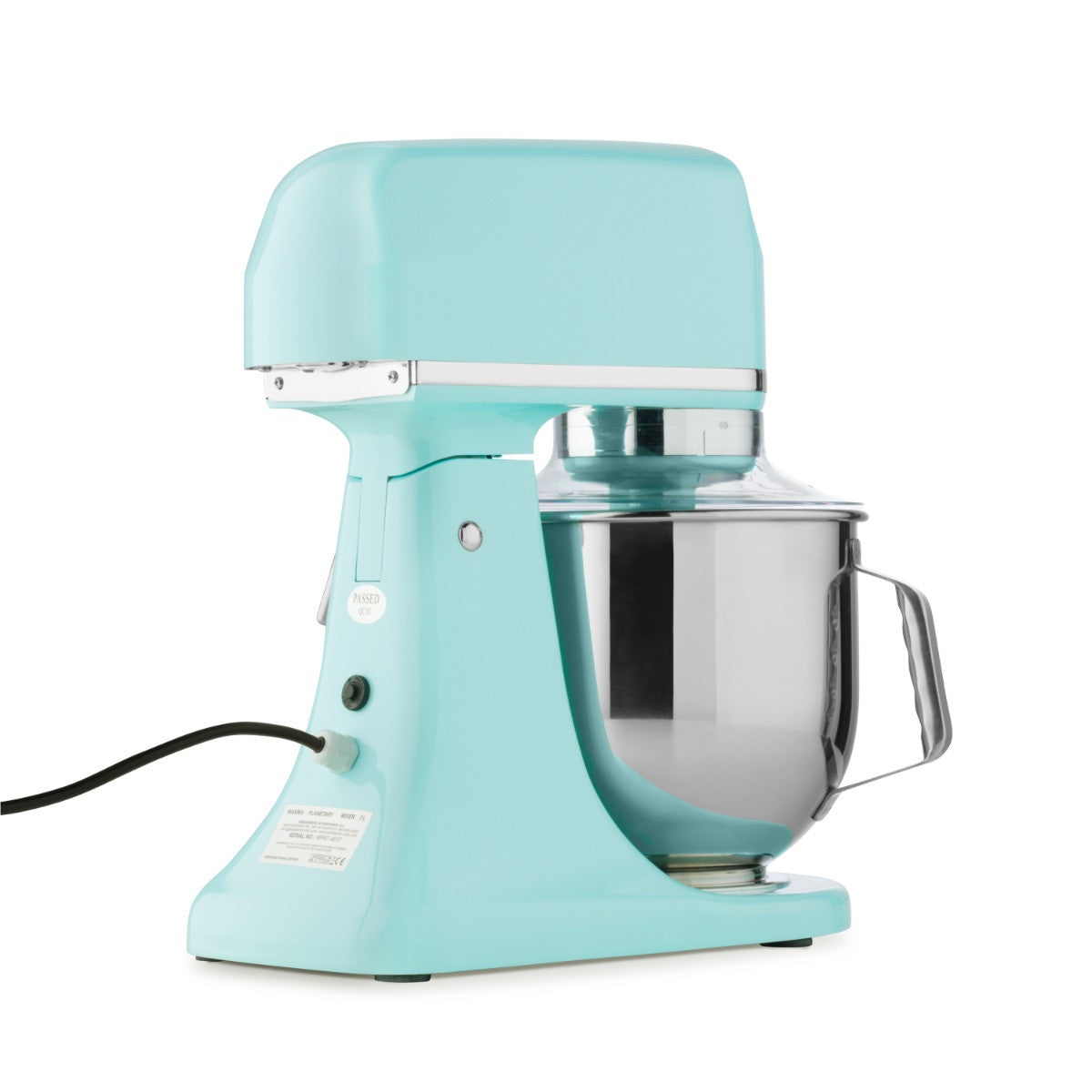 Mixer planétaire - 7 L - Jusqu'à 2 kg de pâte - Bleu 350 W Maxima - vue 4 - Batteur-mélangeur pro CHR - Cuistéo