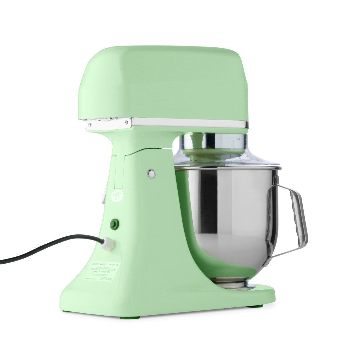 Mixer planétaire - 7L - Jusqu'à 2kg de pâte - Vert 350 W Maxima - vue 4 - Batteur-mélangeur pro CHR - Cuistéo