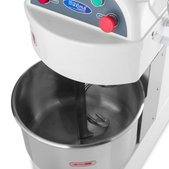 Pétrin professionnel 20 litres - 13kg - 2 vitesses 1100 W Maxima - vue 9 - Pétrin à pâte pro CHR - Cuistéo